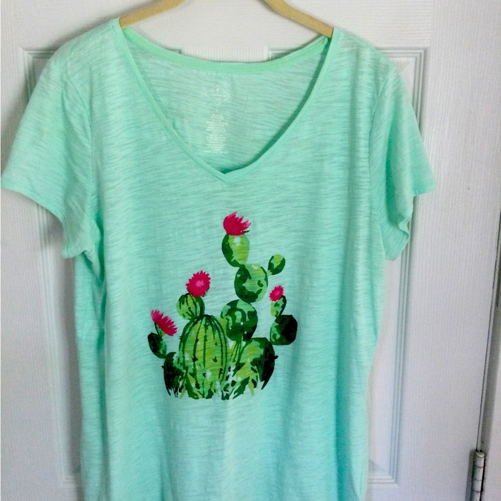 Cactus designed T Shirt
